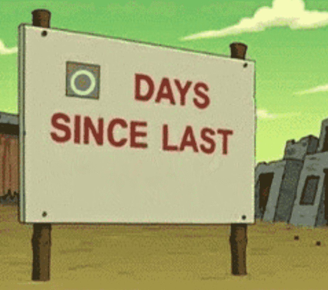 futurama-zero-days-since-last-blank