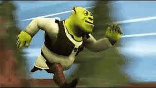 shrek-running